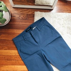 Blue casual slacks